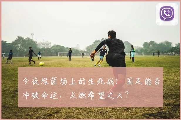 今夜绿茵场上的生死战:国足能否冲破命运,点燃希望之火?